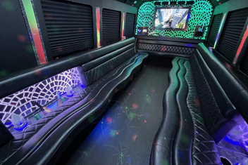 Edina Limo Bus Interior