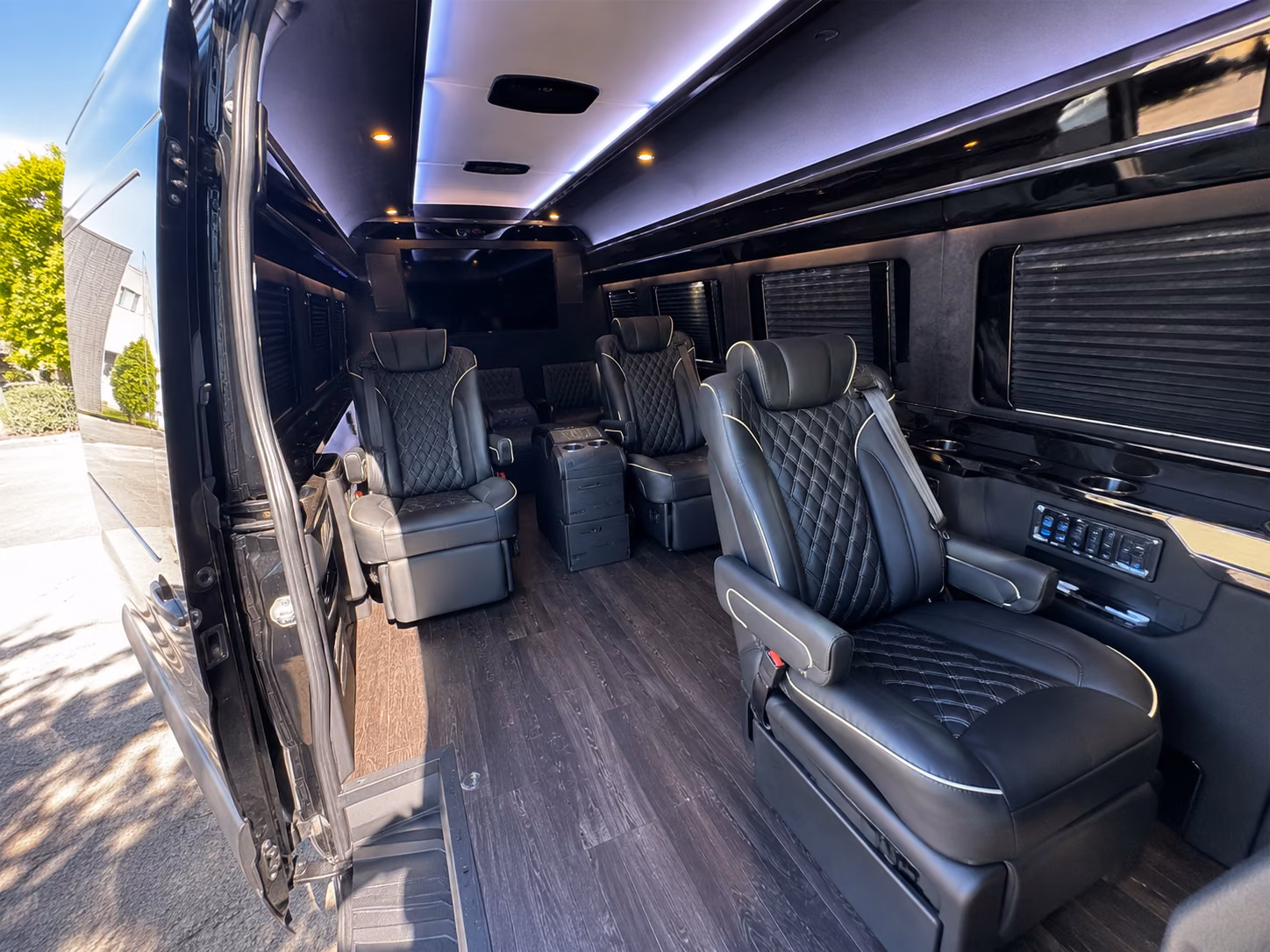 edina airport transportation onboard seating