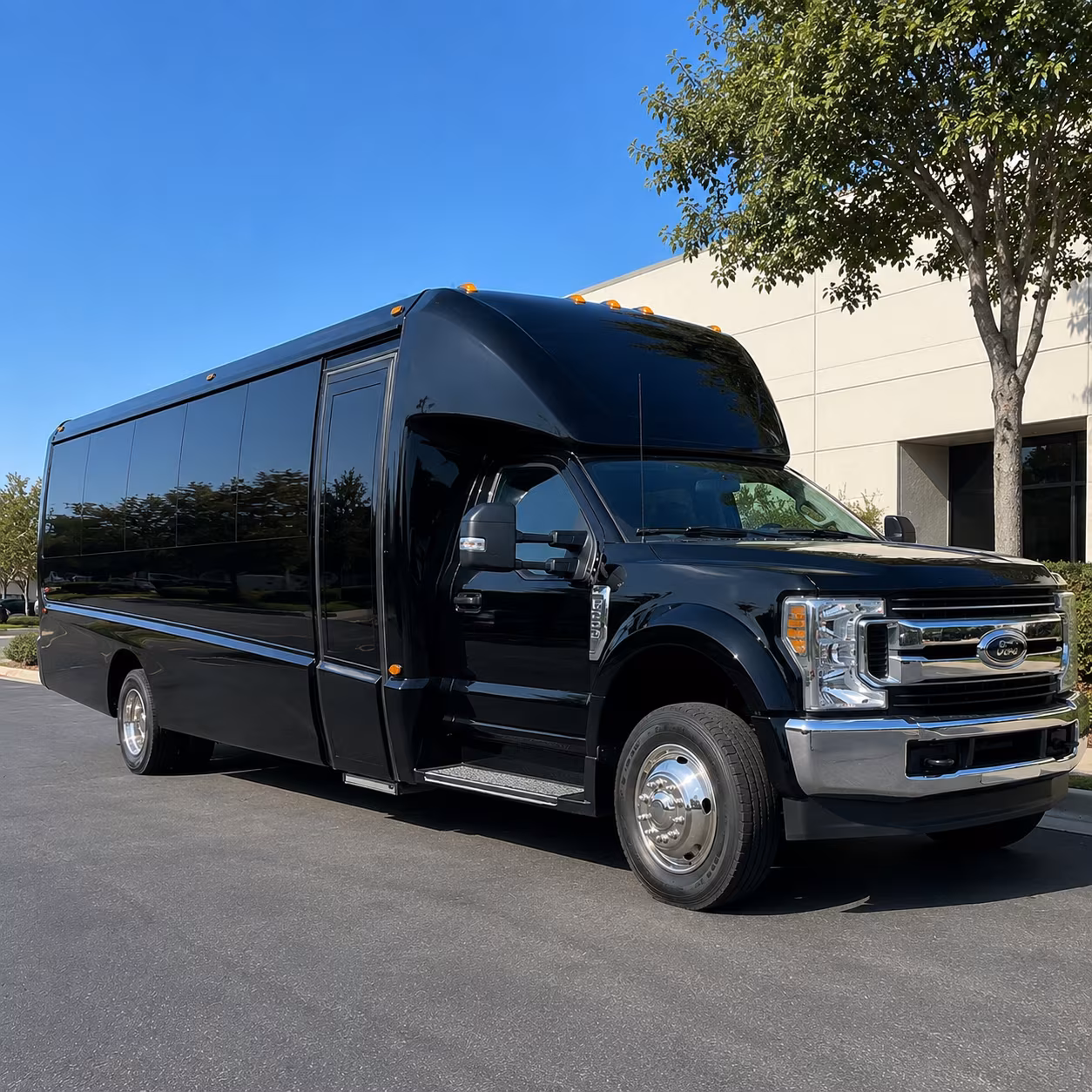 edina corporate event transportation onboard seating
