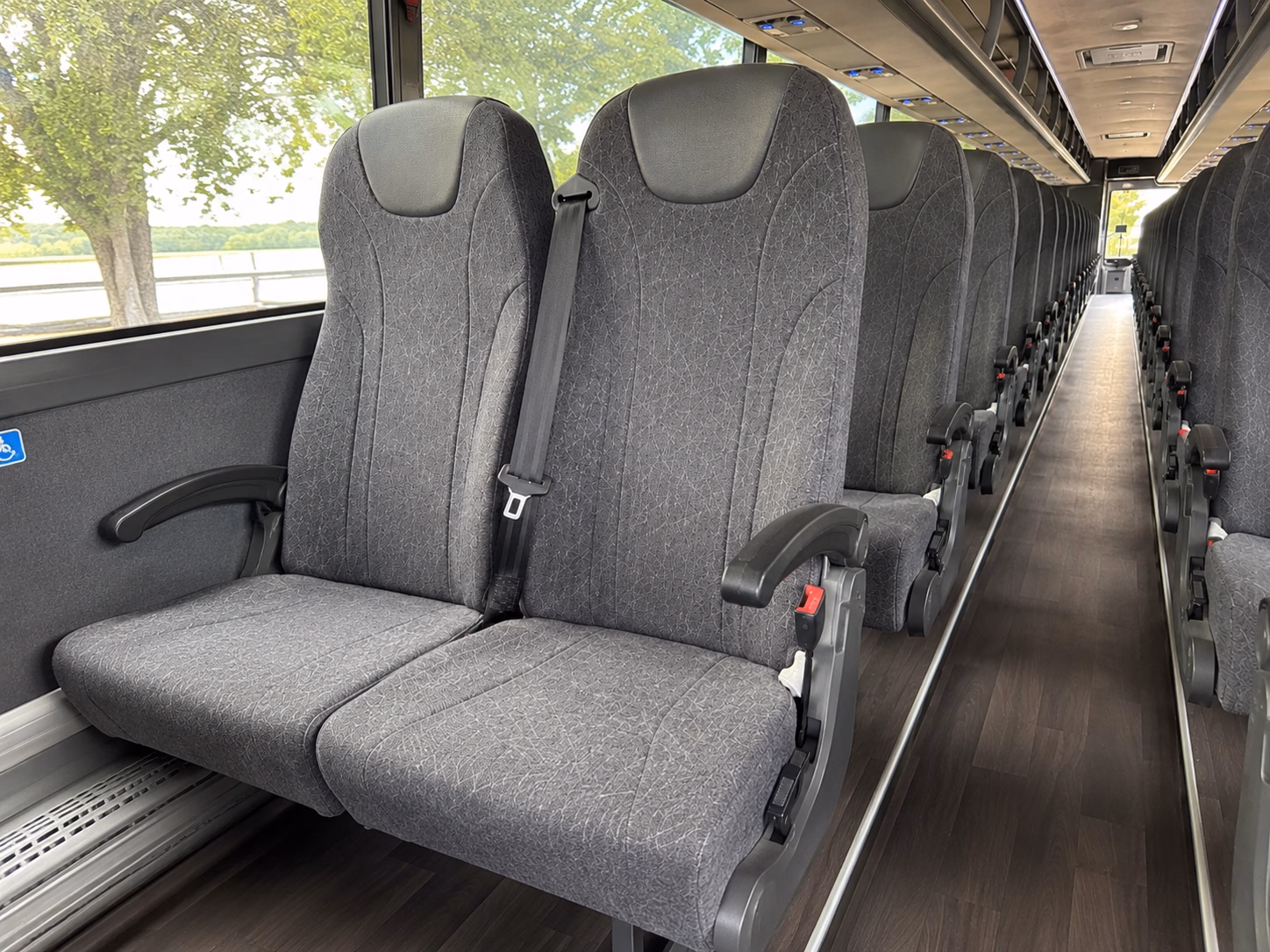 edina wedding transportation onboard seating